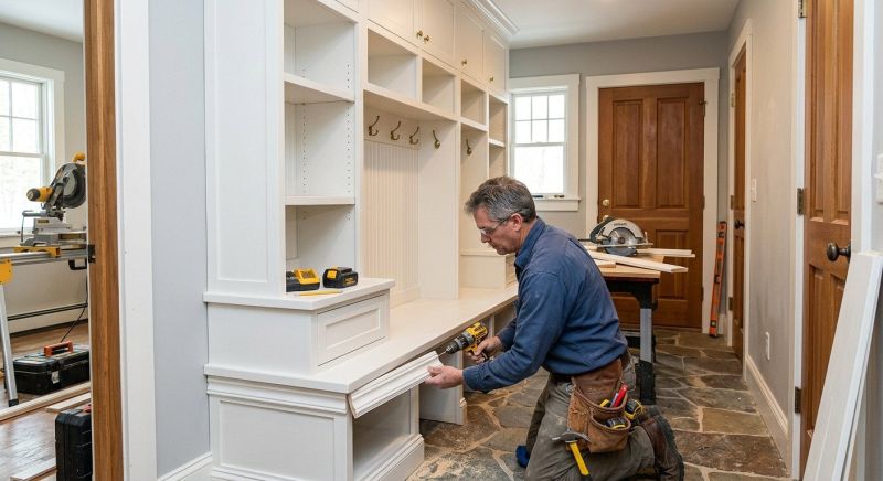 Builtin Cabinets Installation in Woodbridge, VA