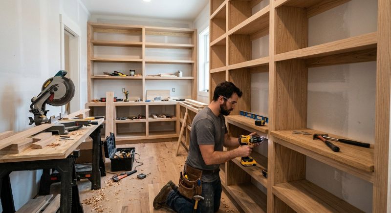 Butlers Pantry Installation in Winston Salem, NC