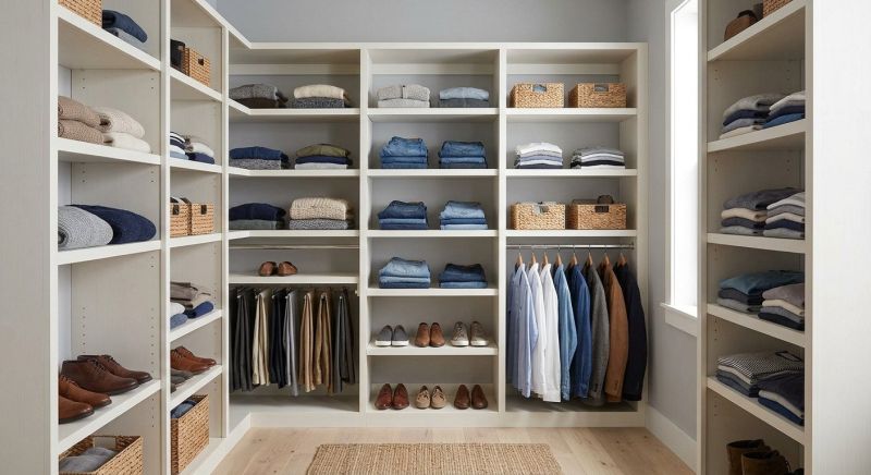 Closet Shelving Installation in Alexandria, VA