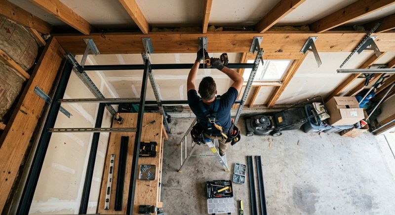 Overhead Shelving Installation in Frederick, MD