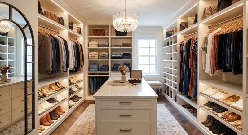 Walk In Closet Installation in Frederick, MD