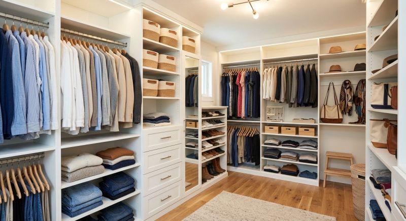 Walk In Closet Remodeling in Annapolis, MD