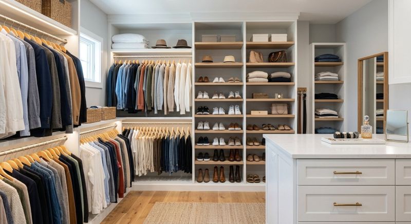Walk In Closet Remodeling in Alexandria, VA