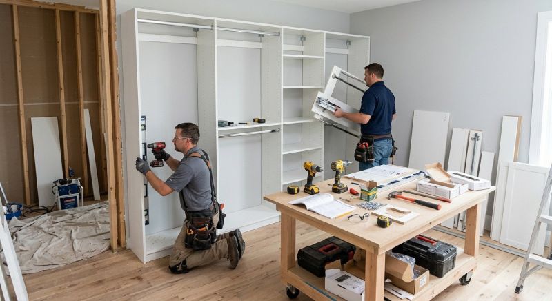 Wardrobe Installation in Greensboro, NC